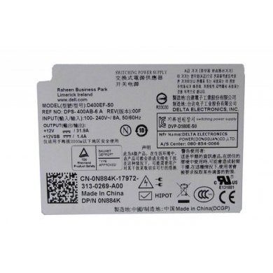 D400EF-S0 DELL Fonte Redundante Hot Swap 400W