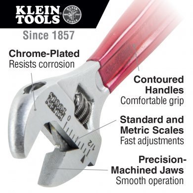 D509-8 Klein Tools Chave Inglesa Ajustavel 8 Pol.