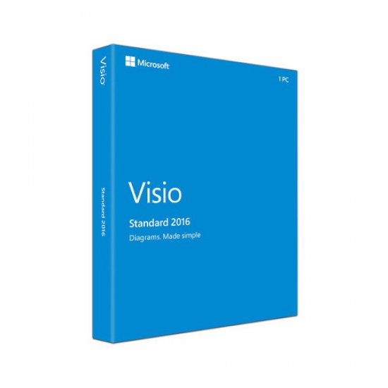 D86-05710 Microsoft Visio Standard 2016