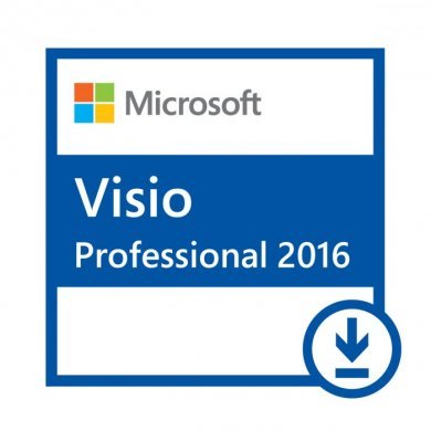D87-07284 Microsoft Visio Professional 2016 OPEN