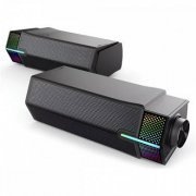Grasep soundbar GP204 10W bluetooth Led RGB USB Iluminação com 4 modos