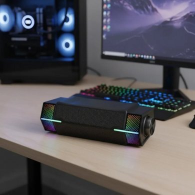 Grasep soundbar GP204 10W bluetooth Led RGB USB