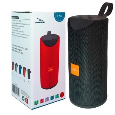 Grasep Caixa de Som Portátil Bluetooth 10W RMS