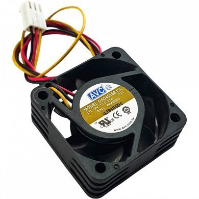 DA04015B12L Fan Cooler AVC 40x40x15mm 12V 0.21A 3 fios