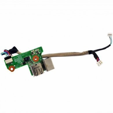 DAOAT8TB8F2 V600 Power Jack USB Board com cabo HP DV6000