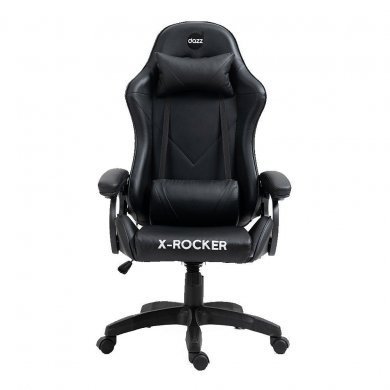 DAZZ-XROCKER Dazz cadeira gamer X-Rocker preta reclinável 100KG