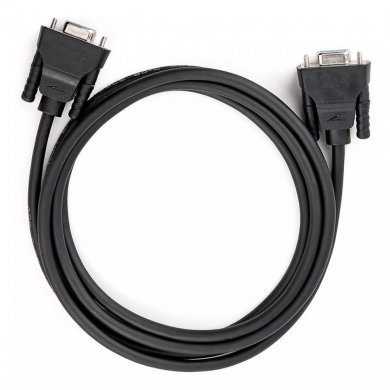 Cabo serial DB9 F/F 1.5m preto