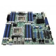Server Board Intel Dual Xeon E5 2600 Memória 16x DDR3 DDR3 ECC UDIMM 1600, RDIMM 1600, LRDIMM 1333 (max 512GB), Portas 4x SATA2, 2x SATA