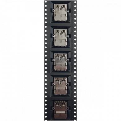 DC23300DKB0 Conector USB 3.0 9 pinos R/A fêmea (Kit 5x)