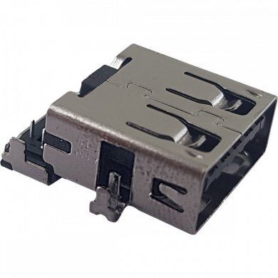 DC23300DKB0 Conector USB 3.0 9 pinos R/A fêmea (Kit 5x)