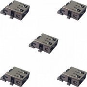 Conector USB 3.0 9 pinos R/A fêmea (Kit 5x) Kit com 5
