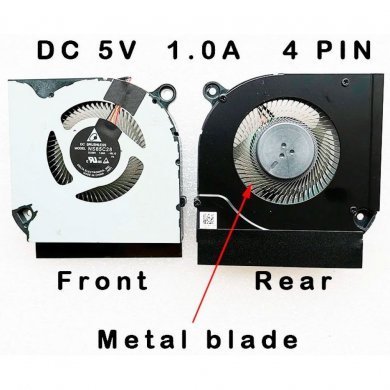 Fan Acer Predator Helios 300 Series 5V 1A 4 fios