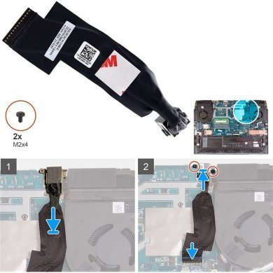 DC301017900 Conector de energia DC DELL G15 5510 5511 5515