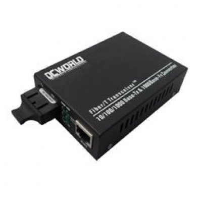 DC-MC-GE-MD-88-S05 DC World Conversor de Midia SC MM Gigabit 500m