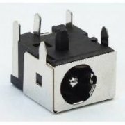 Conector DC Jack de Energia Pino Central 1.65mm 