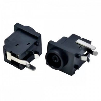 DCJ603 Conector DC monitor LG 6.5mm x 4.4mm 3 pinos