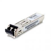 Mini-GBIC D-Link 1 Porta 1000Mbps mini-GBIC LX Single-Mode, SFP (up to 10km), Interfaces/Ports Details: 1 x LC 1000Base-LX