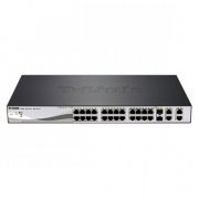 D-Link Switch 24 Portas 10/100 + 2 Combo Gerenciável 