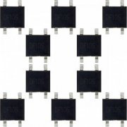Ponte de Diodos Retificador SMD S-DIP4 (Kit 10 und) 4 termin ...