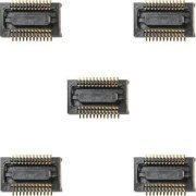 5x Conector SMD Board to Board 24P pitch 0.4mm dimensões de 7.02 x 3.76 x 0.9mm