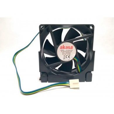 DFC802512P Akasa Fan 80x80mm 12V 0.18A 4 fios