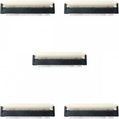 Conector FFC e FPC com trava 40 vias 0.5mm (Kit 5x)