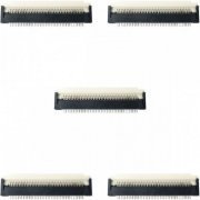 Conector FFC e FPC com trava 40 vias 0.5mm Kit 5x Kit com 5 unidades