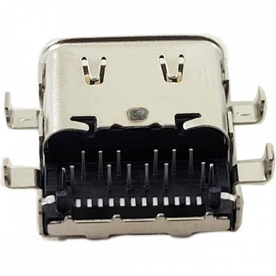 Conector USB-C 24P P0.50, 0.50H, DIP+SMT (Kit 5x)