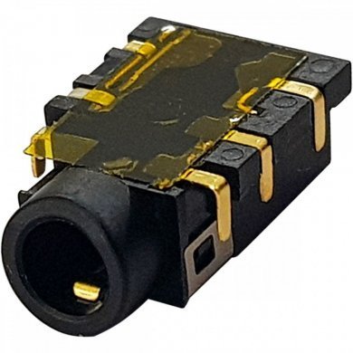 10x Jack de Audio DIP 6P FR H4.8