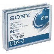 Fita DAT Sony DDS2 4mm 120 Metros Capacidade: 4/8GB