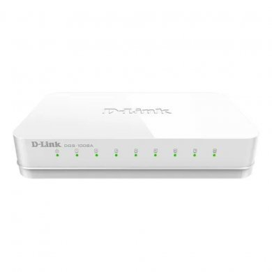 DGS-1008A D-Link Switch 8 Portas Gigabit RJ45