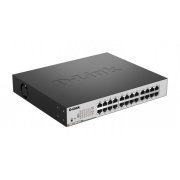 Switch D-Link 24 portas Gigabit 10/100/1000Gbps Gerenciavel 12 portas POE