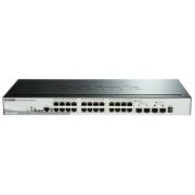 Switch D-Link SmartPro Gigabit 28 Portas 24x Gigabit RJ45 e 4x SFP