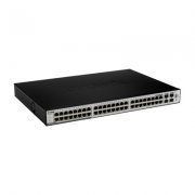 Switch D-Link DGS-3100-48 48 Portas 48x 10/100/1000 Bast-T com 4 Portas Combo SFP, Cascateável e Gerenciável (