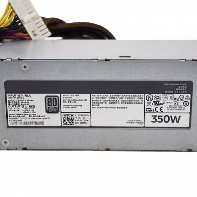 DH350E-S0 Fonte DELL 350W 80P Silver Poweredge T320 T420