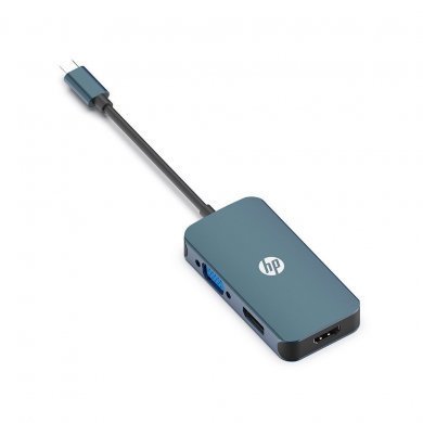 DHC-CT200 HP Dock Station HUB USB-C HDMI 4K VGA DP FHD 1080P
