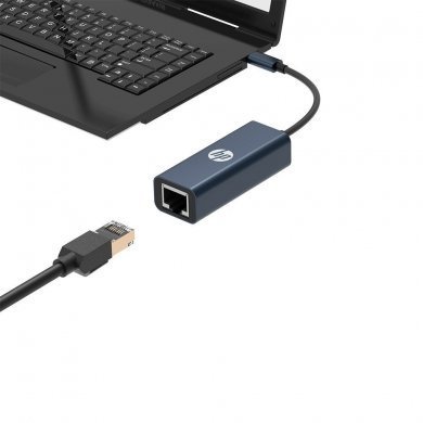 DHC-CT208 HP adaptador de rede USB tipo-C para RJ45
