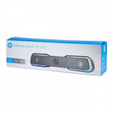 HP soundbar DHE-6002 Led RGB 6W USB preto