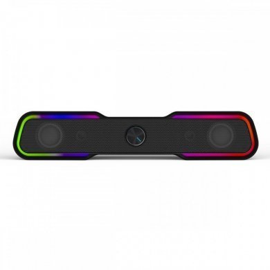 HP soundbar DHE-6002 Led RGB 6W USB preto