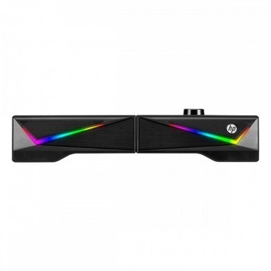 HP soundbar DHE-6005 LED RGB 6W USB preto