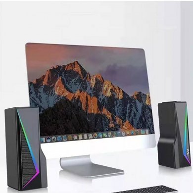 HP soundbar DHE-6005 LED RGB 6W USB preto