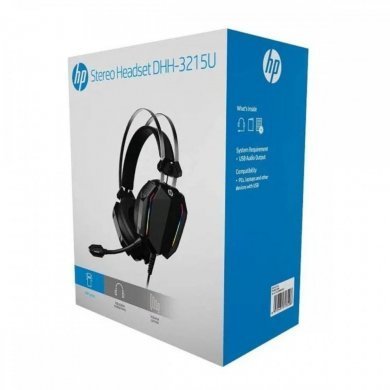 HP Headset gamer DHH-3215 RGB Rainbow USB 7.1