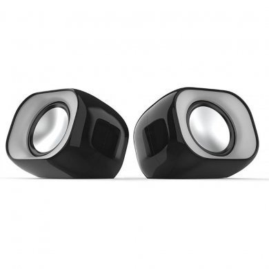 HP caixa de som 2.0 6W PC e notebook USB e P2