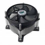 Cooler LGA 775 Cooler Master 2200RPM Dissipador 95x95x25mm, Rolamento Rifle Bearing, Conector 3 pinos