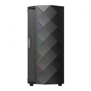 DIAMOND3601 Gamemax Gabinete Diamond Mid Tower ARGB Preto