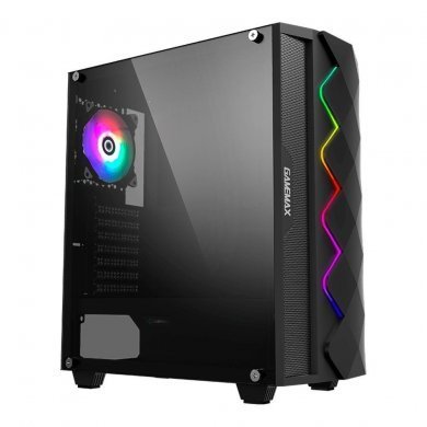 DIAMOND3601 Gamemax Gabinete Diamond Mid Tower ARGB Preto