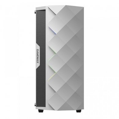 DIAMOND3601W Gamemax Gabinete Diamond Mid Tower ARGB Branco