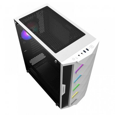 DIAMOND3601W Gamemax Gabinete Diamond Mid Tower ARGB Branco