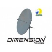 Antena Disco Dimension 33dBi Instalação Vertical ou Horizontal, 5.8GHz Sistema Wireless, Potência Max. (W) 100