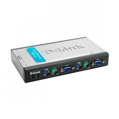 DKVM-4K Chaveador KVM D-Link 4 portas PS2